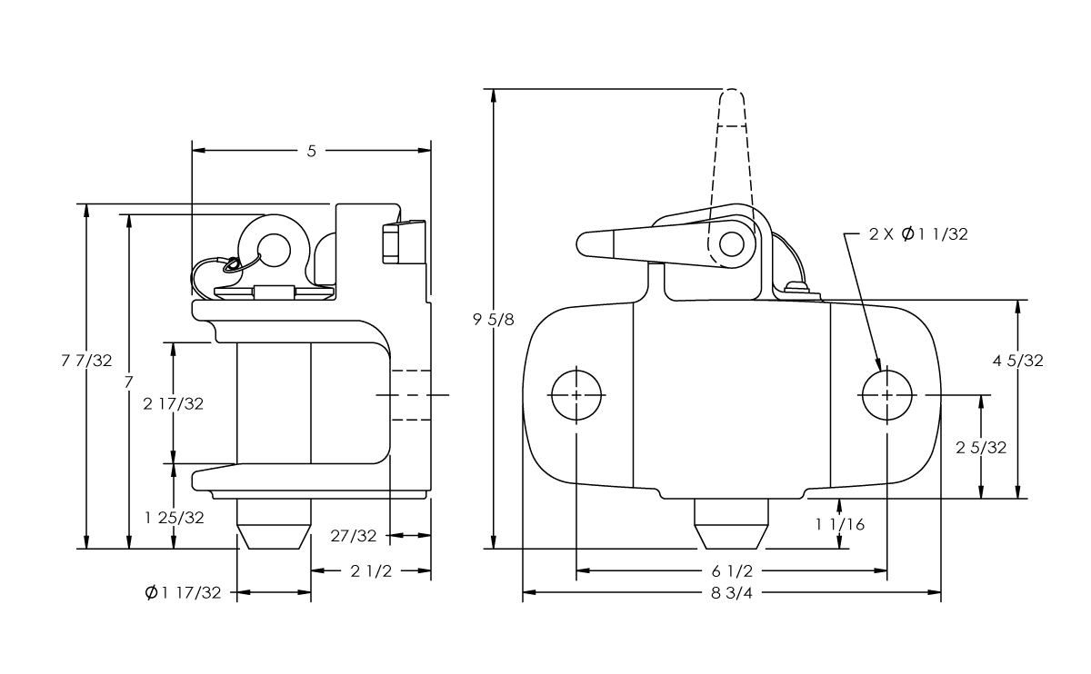 16 Pin & Clevis Coupling | Pintle Hitches | Premier