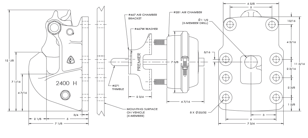 attelage diagramme